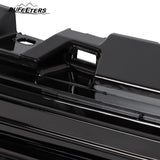 BUFEETERS Front Bumper Upper Grille With Trim Fit For 2021 2022 2023 Honda Odyssey,Factory Style,Gloss Black