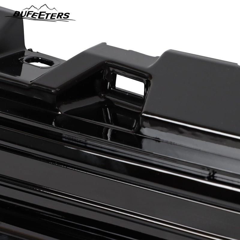 BUFEETERS Front Bumper Upper Grille With Trim Fit For 2021 2022 2023 Honda Odyssey,Factory Style,Gloss Black