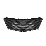 BUFEETERS   Front Bumper Upper Grille Fit For 2016 2017 2018 2019 2020 Cadillac XT5,Horizontal Billet  Style,Chrome&Black