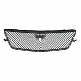 BUFEETERS  Front Upper Grille With Frame Fit For 2019 2020 Cadillac CT6,Honeycomb Style,Gloss Black