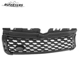 BUFEETERS Front Bumper Mesh Grille Dynamic Grill Fit For Range Rover Evoque 2012 2013 2014 2015 2016 2017 2018 2019,Honeycomb Style,Gloss Black