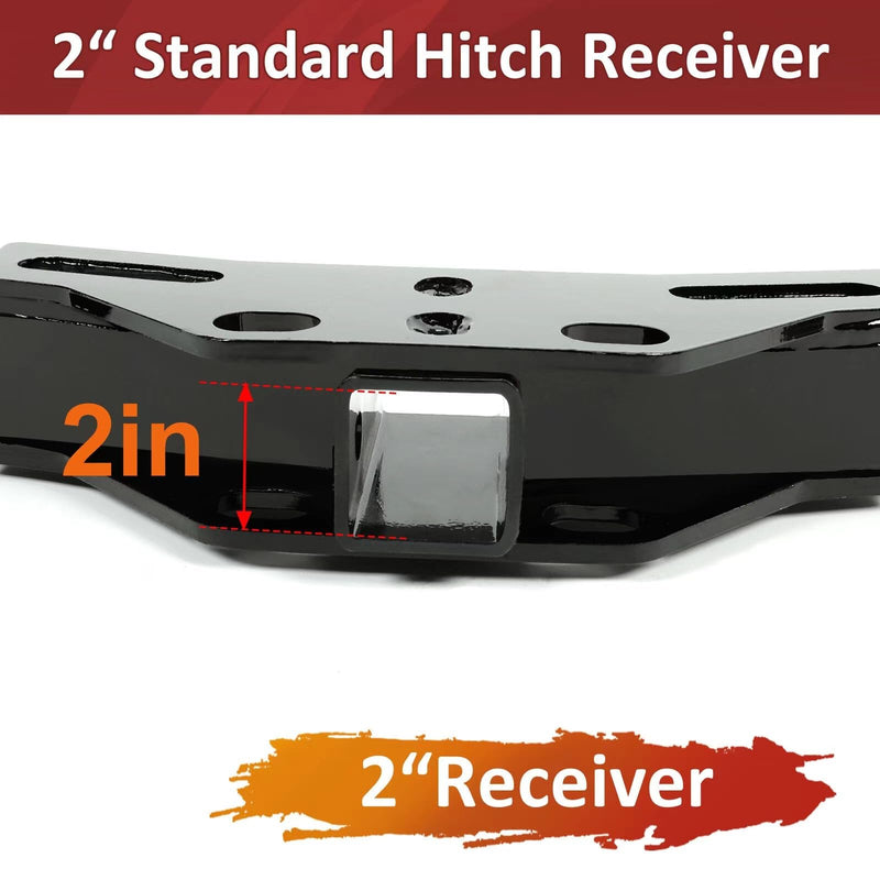 BUFEETERS Class 3 Tow Hitch 2" Receiver Fit For Toyota Highlander (Non-Limited) 2014-2019