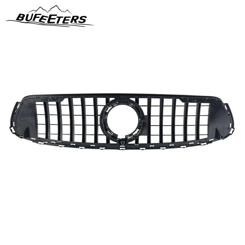BUFEETERS  Front Bumper Upper Grille Fit For 2020 2021 2022 2023 Mercedes Benz X253 GLC-CLASS Coupe GLC300 GLC43 AMG,GT Style,Chrome&Black