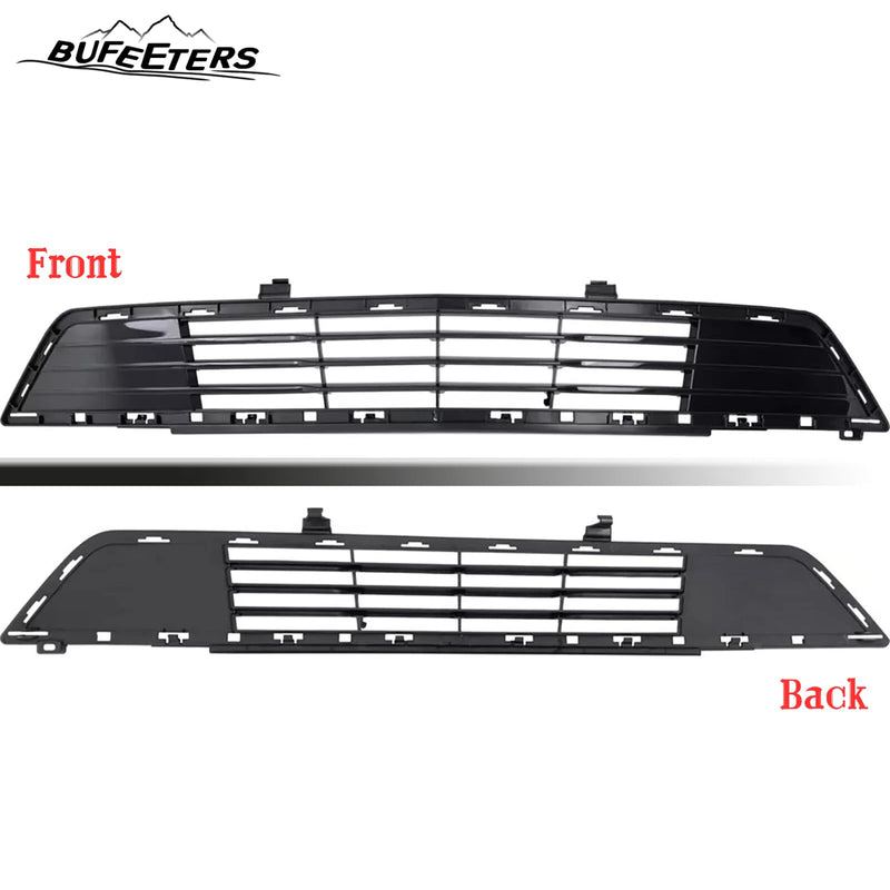 BUFEETERS  Front Bumper Lower Grille Fit For 2017 2018 2019 Cadillac XT5,Mesh Style,Black