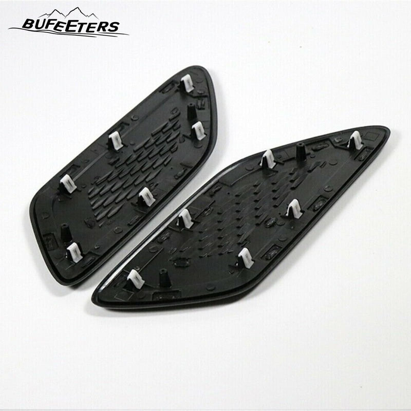 BUFEETERS   Front Side Rear Vent Grille Trim Moulding Fit For Range Rover Sport 2018 2019 2020 2021 2022,Black