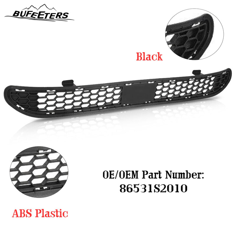 BUFEETERS   Front Bumper Lower Grille Fit For 2019 2020 Hyundai Santa Fe,Black