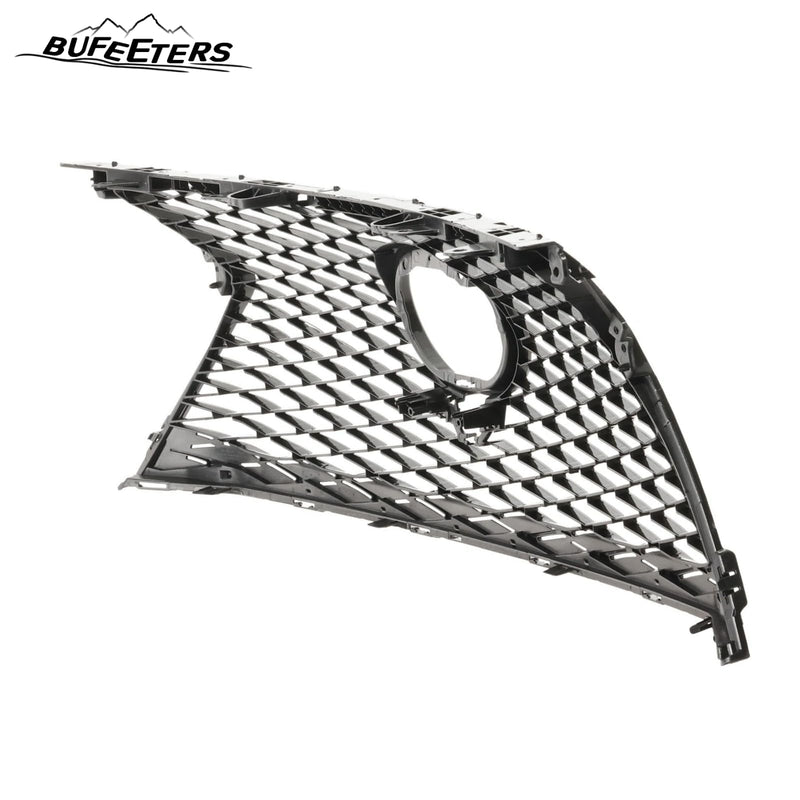 BUFEETERS  Front Bumper Grille Assembly Fit For 2015 2016 2017 Lexus NX200t,OE Style,Painted Silver Shell and Insert