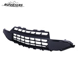 BUFEETERS Front Bumper Lower Grille Fit For 2018 2019 2020 Chevy Chevrolet Traverse,Mesh Style,Chrome&Black