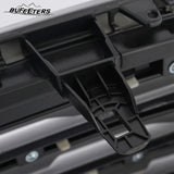BUFEETERS  Front Bumper Upper Grille Cover W/o Camero Hole Fit For 2019 2020 2021 2022  Ford Edge SE SEL,Mesh Style,Gloss Black