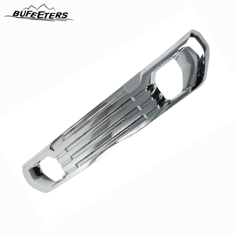 BUFEETERS Front Lower Grille Bumper Filler Fit For 2019 2020 2021 GMC Sierra 1500 AT4/Denali,Factory Style,Chrome