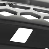 BUFEETERS Front Bumper Upper Grille Fit For 2014 2015 2016 2017 Range Rover Sport,Honeycomb Style,Black&Silver