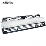 BUFEETERS  Front Bumper Center Grille Fit For 2014 2015 2016 2017 2018 2019 2020 Toyota 4Runner Limited,Mesh Style,Chrome＆Black