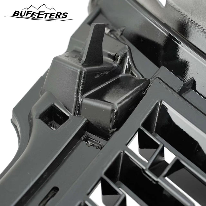 BUFEETERS Front Bumper Upper Grille Fit For 2018 2019 2020 2021 2022 Range Rover,2023 Style,Gloss Black