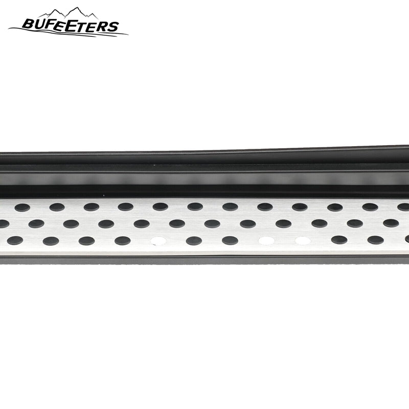 BUFEETERS  Side Step Running Board Nerf Bar Fit For 2006 2007 2008 2009 2010 2011 Mercedes W164 ML350 320 500,Chrome&Silver
