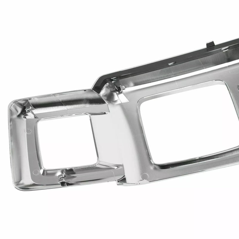 BUFEETERS Front Chrome Grille Assembly Fit For 2006 2007 2008 2009 2010 Hummer H3,Vertical Billet Style