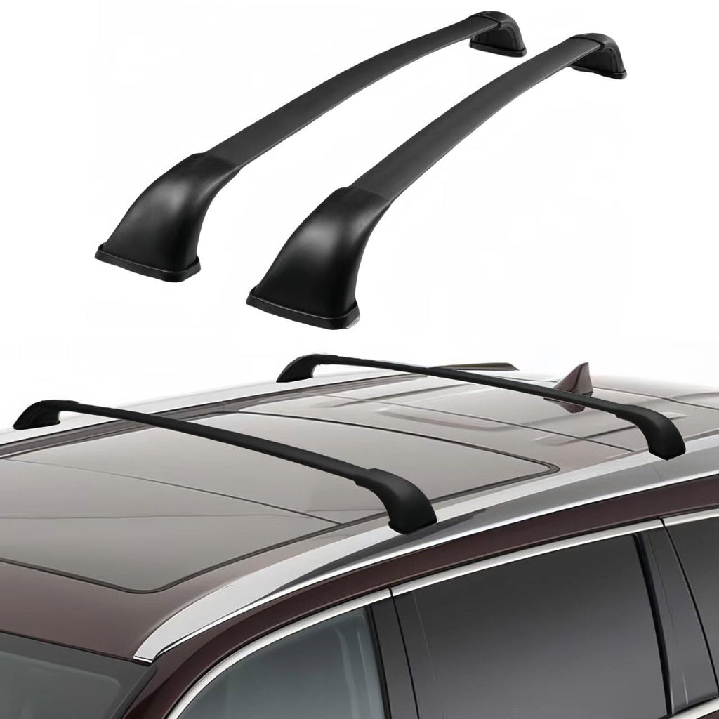 BUFEETERS  Roof Rack Cross Bar Fit For 2014 2015 2016 2017 2018 Highlander SE XLE Limited,OE Style,Black,165 lbs