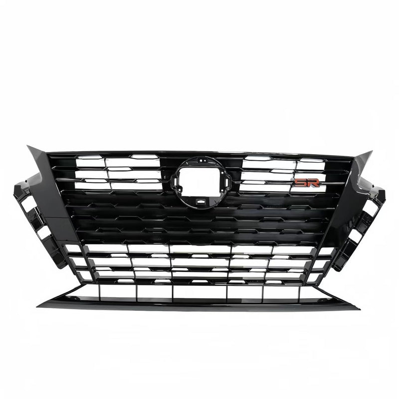 BUFEETERS  Front Bumper Upper Grille Fit For Nissan Altima SR 2023 2024  Black