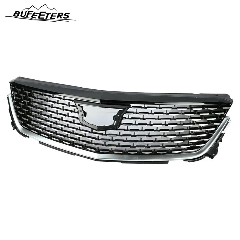 BUFEETERS  Front Bumper Upper Grille Assembly Fit For 2020 2021 2022 Cadillac CT4,Mesh Style,Chrome&Black