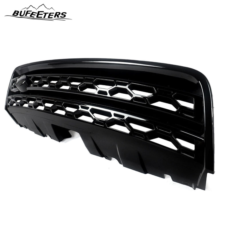BUFEETERS Front Bumper Upper Grille Fit For 2016 2017 2018 2019 Land Rover Discovery Sport,Factory Style,Gloss Black