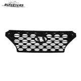 BUFEETERS   Front Bumper Grille W/ Camera Hole Fit For 2019 2020 Hyundai Santa Fe,Full Black