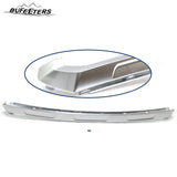 BUFEETERS   Front Grille Lower Molding Trim Fit For 2016 2017 2018 2019 Lexus RX350 RX450h,Factory Style,Matte Nickel Chrome