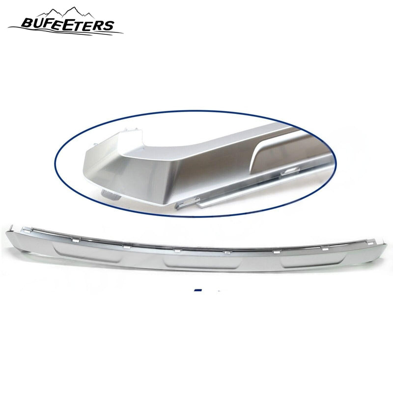 BUFEETERS   Front Grille Lower Molding Trim Fit For 2016 2017 2018 2019 Lexus RX350 RX450h,Factory Style,Matte Nickel Chrome