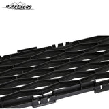 BUFEETERS Front Bumper Lower Grille + Chrome Molding Trim Fit For 2014 2015 2016 Nissan Rogue,Honeycomb Style,Chrome&Black