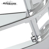 BUFEETERS   Front Bumper Upper Chrome Grille Assembly Fit For GMC C/K 1500 2500 3500 1994 1995 1996 1997 1998 1999 2000 Yukon,Chrome&Silver