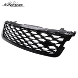 BUFEETERS  Front Bumper Upper Grille  Fit For 2018 2019 2020 2021 2022 2023 Range Rover Velar,Honeycomb Style,Gloss Black