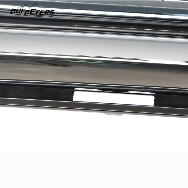 BUFEETERS Front Bumper Upper Chrome Grille Assembly Fit For 2019 2020 2021 GMC Sierra 1500 Denali,Factory Style