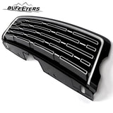 BUFEETERS  Front Bumper Upper Grille Fit For 2013 2014 2015 2016 2017 Land Rover Range Rover,2023 Style,Black&Silver