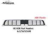 BUFEETERS  Front Bumper Lower Grille Fit For 2015 2016 2017 INFINITI QX80,Mesh Style,Chrome&Black