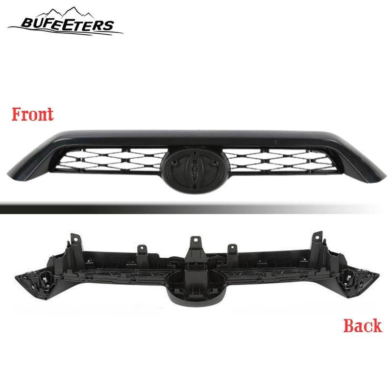 BUFEETERS  13PCS Front Bumper Grille Assembly Body Kits Fit For 2014 2015 2016 2017 2018 2019 Toyota 4Runner Limited,Factory Style,Chrome&Black