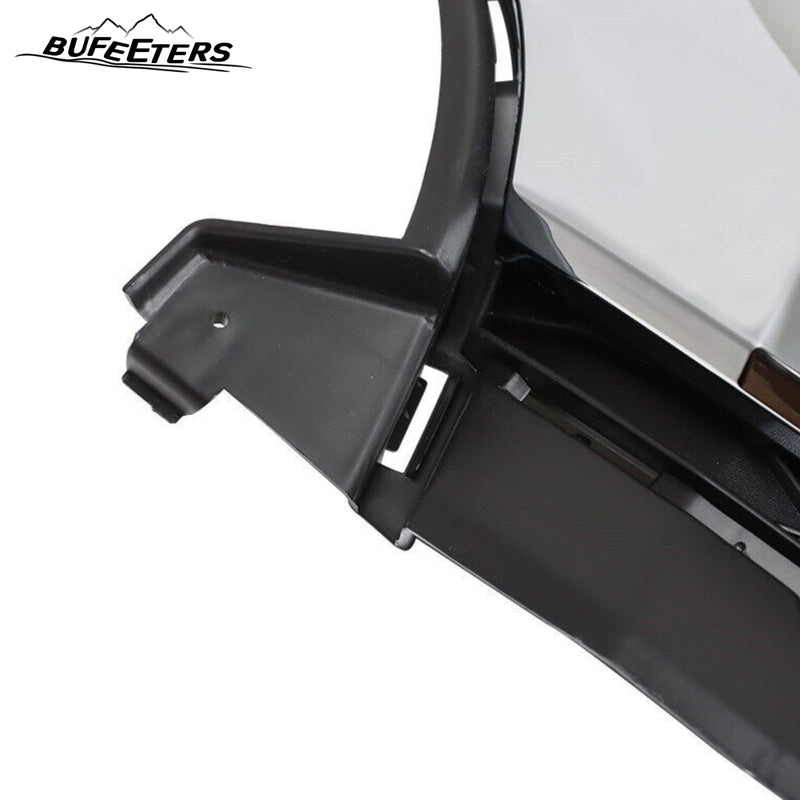 BUFEETERS Front Upper Grille Mounting & Trim Molding Fit For 2011 2012 2013 2014 Ford Edge,
Honeycomb Style,Chrome&Black