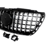 BUFEETERS  Front Bumper Upper Grille Fit For Mercedes Benz Sprinter W907 W910 2018 2019 2020 2021 2022 2023,GT Style,Chrome&Black