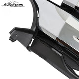 BUFEETERS Front Bumper Cover Fascia + Grilles Assembly Fit For 2011 2012 2013 2014 Ford Edge,Factory Style,Chrome&Black