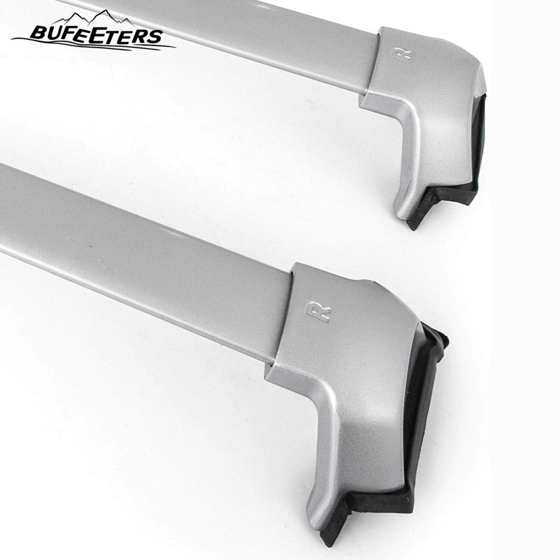 BUFEETERS   Roof Rack Cross Bar Luggage Carrier Crossbar Fit For 2017 2018 2019 2020 2021 2022 Honda CRV CR-V,OE Style,Silver