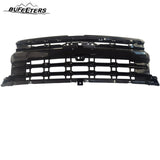 BUFEETERS Front Bumper Upper Grille Fit For 2022 2023 2024 Chevy Silverado 1500,Horizontal Billet Style,Gloss Black