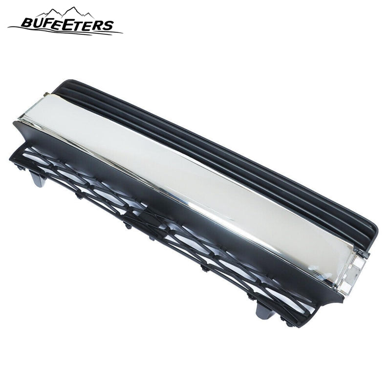 BUFEETERS  Front Bumper Lower Grille Fit For 2014 2015 2016 2017 2018 2019 2020 Toyota 4Runner Limited,Mesh Style,Chrome＆Black