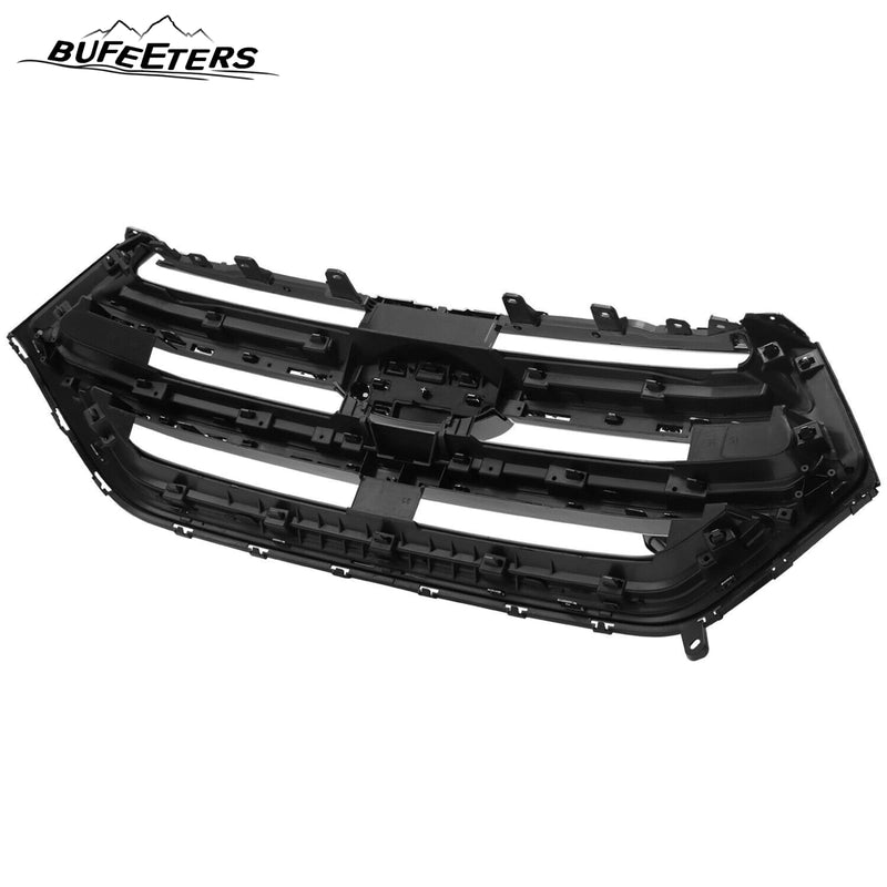 BUFEETERS  Front Upper&Lower Grill/Radiator Cover/Bumper Bracket Fit For 2015 2016 2017 2018 Ford Edge,Black&Silver