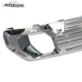 BUFEETERS Front Lower Grille Bumper Filler Fit For 2019 2020 2021 GMC Sierra 1500 AT4/Denali,Factory Style,Chrome