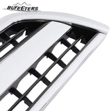 BUFEETERS Front Bumper Upper Grille Grill   Fit For 2006 2007 2008 2009 Toyota 4Runner SR5 Sport Model,Black&Chrome