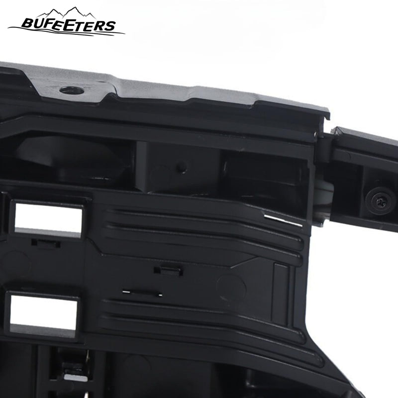 BUFEETERS Front Bumper Upper Grille Fit For 2022 2023 2024 Chevy Silverado 1500,Horizontal Billet Style,Chrome&Black