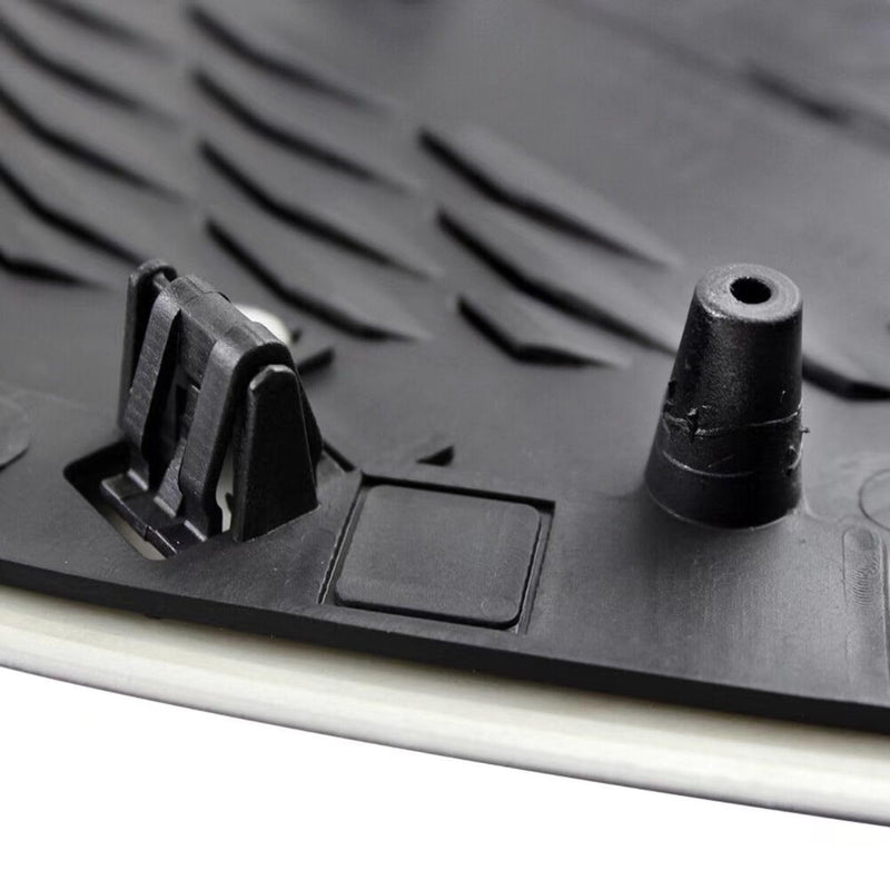 BUFEETERS 2PCS Front Hood Vent Air Grille Cover Fit For Range Rover Sport 2014 2015 2016 2017,Gloss Black