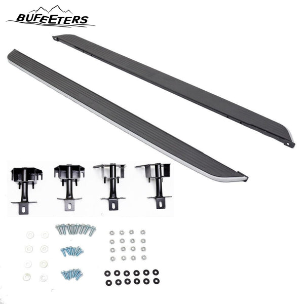 BUFEETERS Side Step Running Board Nerf Bar Fit For 2018 2019 2020 2021 2022 2023 2024 Land Rover L560 Range Rover Velar,OE Factory Style,Black&Silver