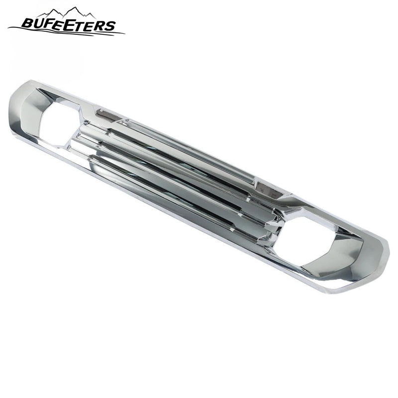 BUFEETERS Front Lower Grille Bumper Filler Fit For 2019 2020 2021 GMC Sierra 1500 AT4/Denali,Factory Style,Chrome
