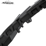 BUFEETERS    Front Bumper Radiator Grille Assembly Fit For 2021 2022 2023 Hyundai Elantra Sedan,Mesh Style,Gloss Black