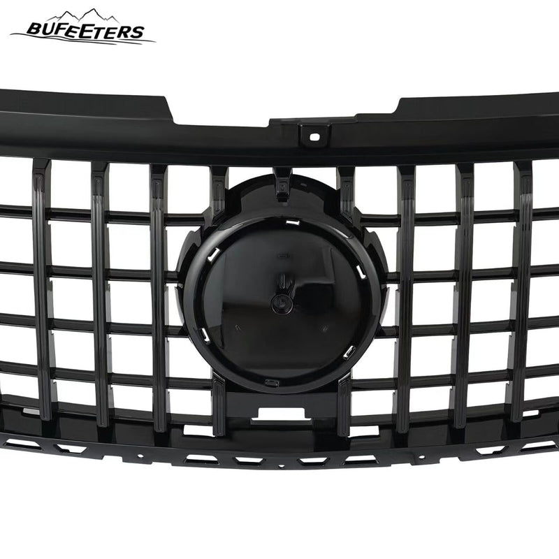 BUFEETERS  Front Bumper Upper Grille Fit For  Mercedes Benz Sprinter 1500 2500 3500 W907,GT Style,Blac2018 2019 2020 2021 2022 2023k