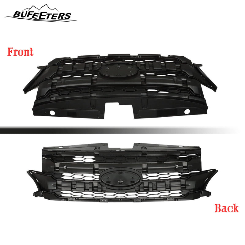 BUFEETERS Front Bumper Upper Grille Grill Mounting Panel Fit For 2011 2012 2013 2014 Ford Edge,Factory Style,Black