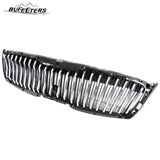 BUFEETERS  Front Bumper Upper Grille Vertical Fit For KIA Sorento 2018 2019 2020 2021 Performance,Mesh Style,Black&Silver